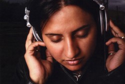 DJ Rekha-headphones (Courtesy of Ego Magazine) DJ Rekha-headphones (Courtesy of Ego Magazine)